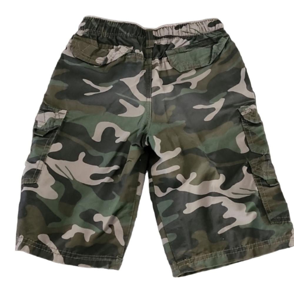 UNIONBAY Camo Cargo Shorts Boys 6 Toggle Waist Camoflauge - Picture 4 of 10
